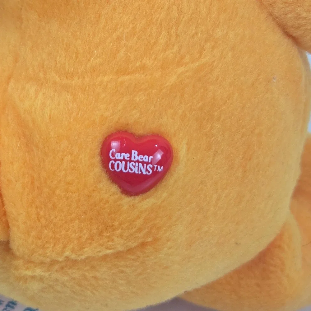 Care Bear Cousins Brave Heart Lion Plush Orange 8